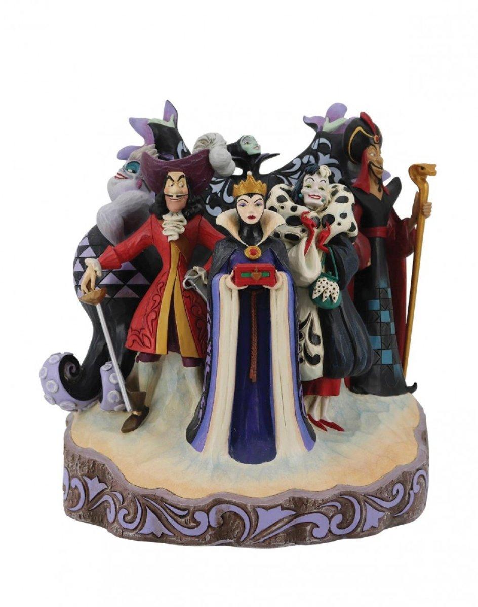 Figura Enesco Villanos Tallados de Corazon