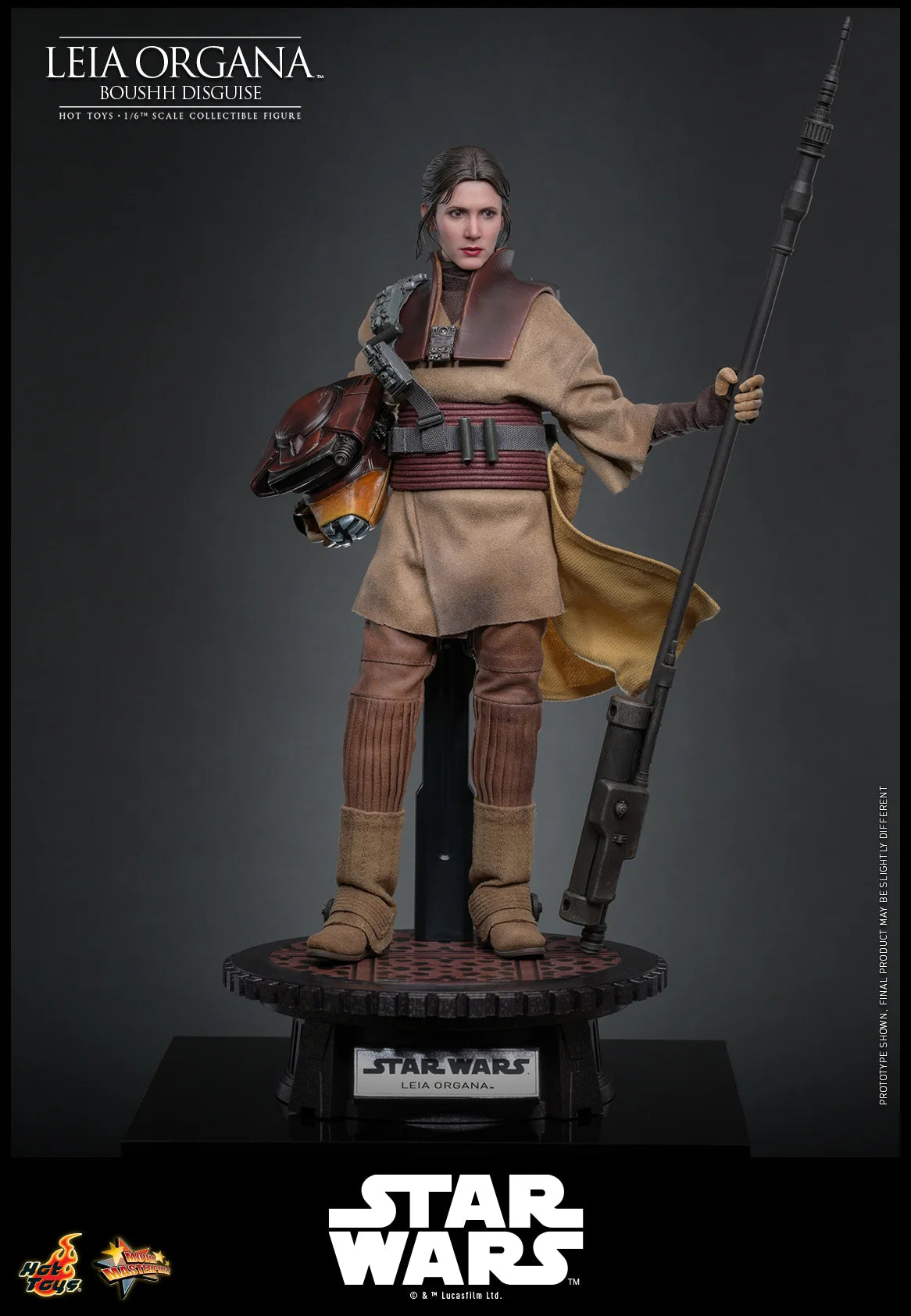 Figura Hot Toys Star Wars Episode VI Movie Masterpiece 1/6 Leia Organa (Boushh Disguise) 27 cm