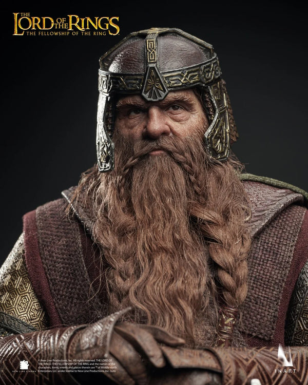 The Lord of the Rings: Gimli 1/6 Collectible Figure Action Figure 1/6 INART 29 cm