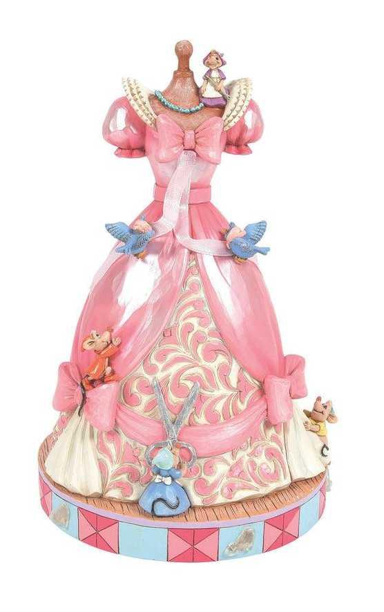 Figura El vestido de Cenicienta Disney 1950 Con Musica 20.5 cms