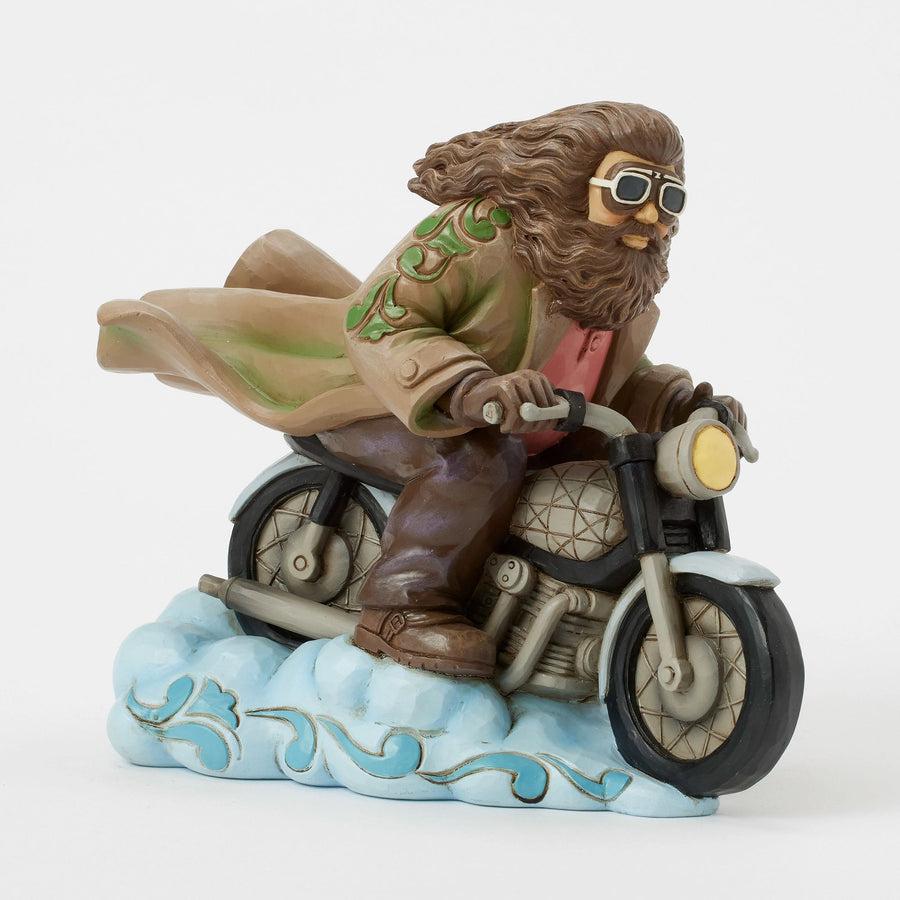 Figura Hagrid en Moto 17 cms