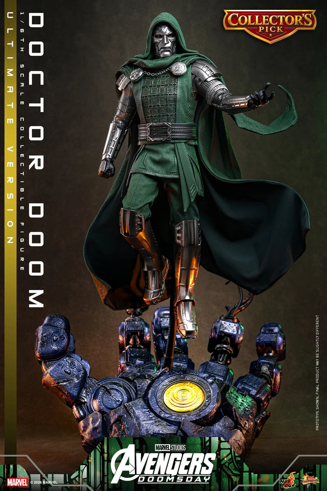 Hot Toys MMS907 Avengers: Doomsday Collectible Action Figure 1/6 Doctor Doom (Ultimate Version) 31cm