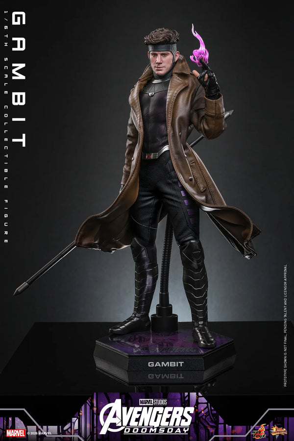 Hot Toys MMS910 Avengers: Doomsday Collectible Action Figure 1/6 Gambit 31cm