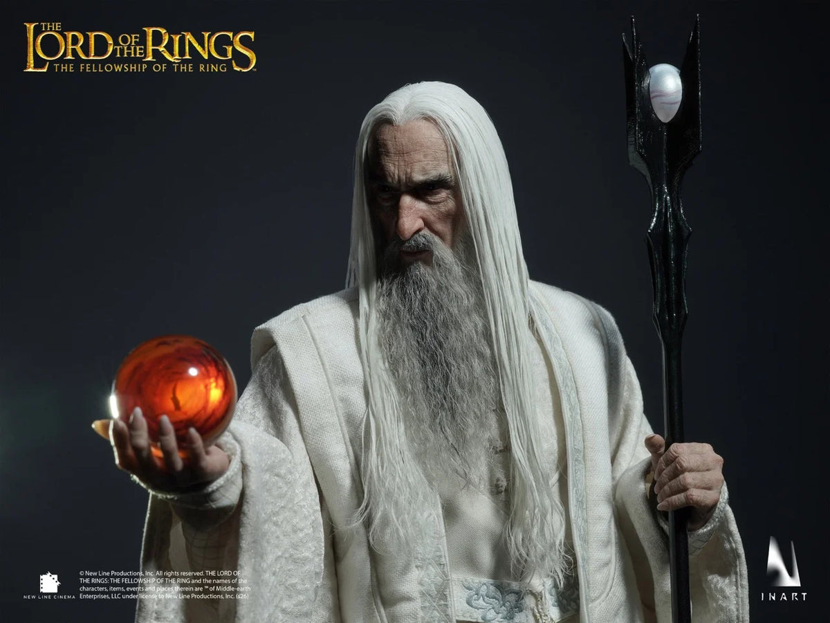 Figura El Señor de los Anillos: La Comunidad del Anillo Saruman INART 1/6 31cm