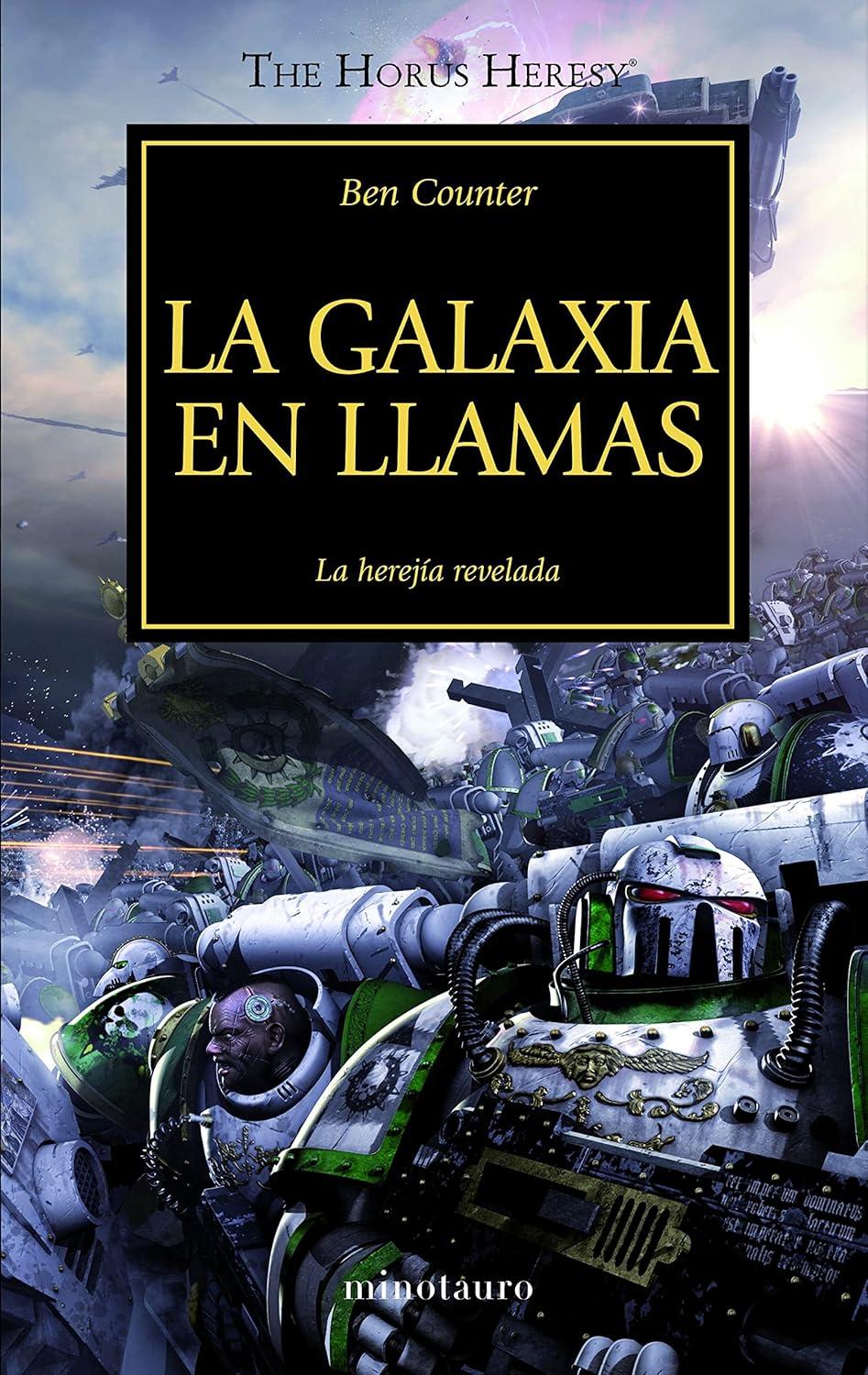 Libro The Horus Heresy nº 03/54 La galaxia en llamas Castellano ( Minotauro ) Rustica con solapas