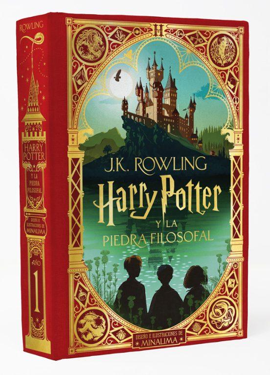 Libro HARRY POTTER Y LA PIEDRA FILOSOFAL (ED. MINALIMA)
