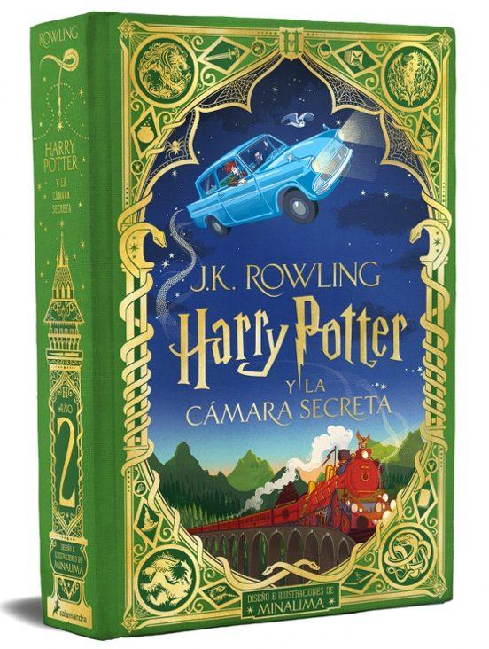 Libro HARRY POTTER Y LA CAMARA SECRETA (ED. MINALIMA)