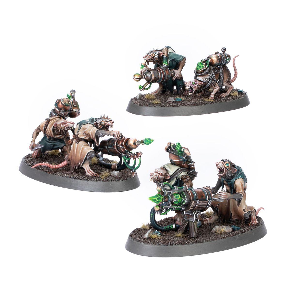 Warhammer  Age of Sigmar Bateria de Armas Brujas