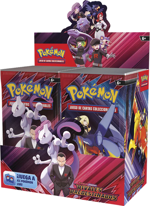 Caja Sobres Megaevolucion - Rivales Predestinados  POKÉMON Español