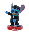 FIGURA  STITCH ELVIS DE CUERO NEGRO DISNEY 11.5 CMS