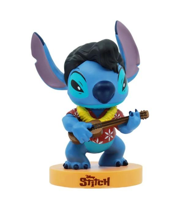 FIGURA  STITCH ELVIS CON CAMISA HAWAIANA DISNEY 11.5 CMS