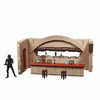 Set nevarro cantine + figurine hasbro 9 -5 cm death trooper the mandalorian star wars vintage f39025