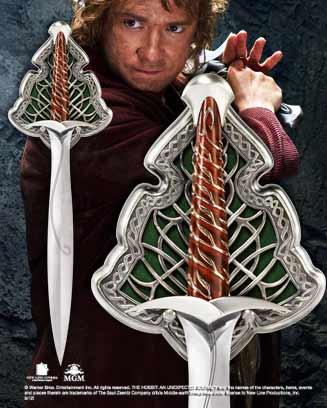El Hobbit Réplica 1/1 Espada de Bilbo Bolsón DARDO 56 cm