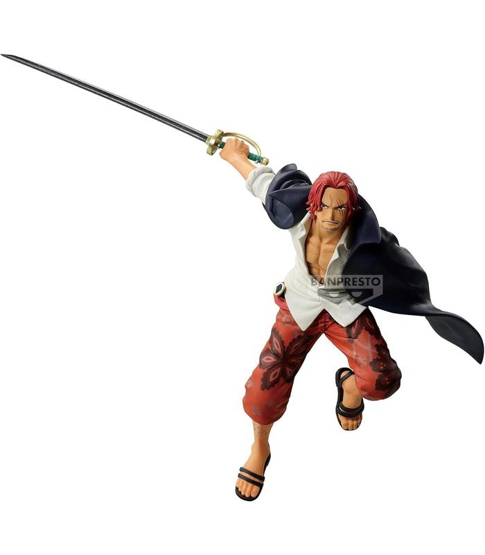 Figura banpresto: one piece battle record collection shanks