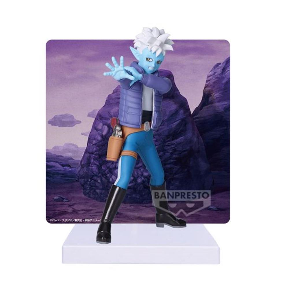 Figura banpresto dragon ball daima glorio con panel 14cm
