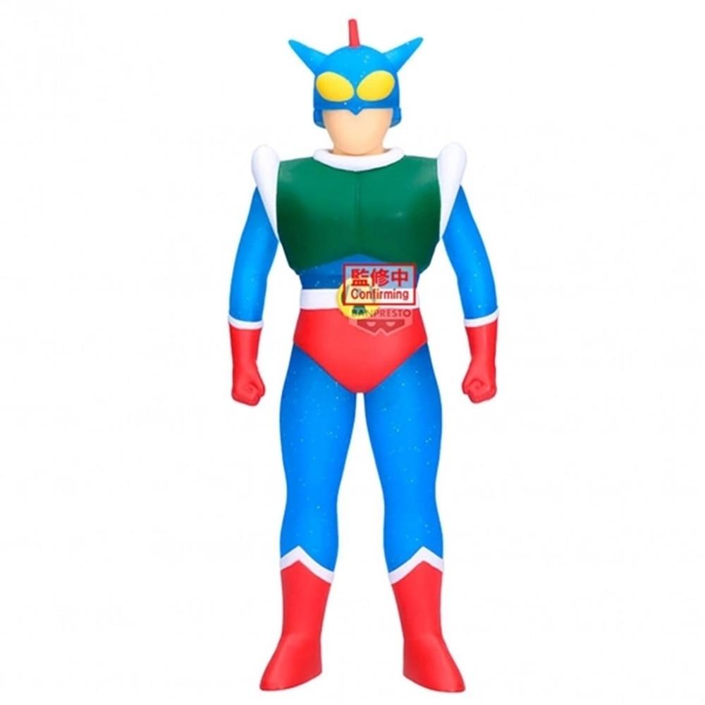 Figura banpresto crayon shinchan big sofvimates action kamen (ultra heroe) 22cm