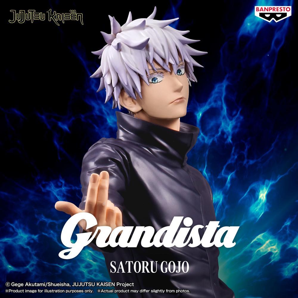 FIGURA BANPRESTO JUJUTSU KAISEN GRANDISTA SATORU GOJO 27CM