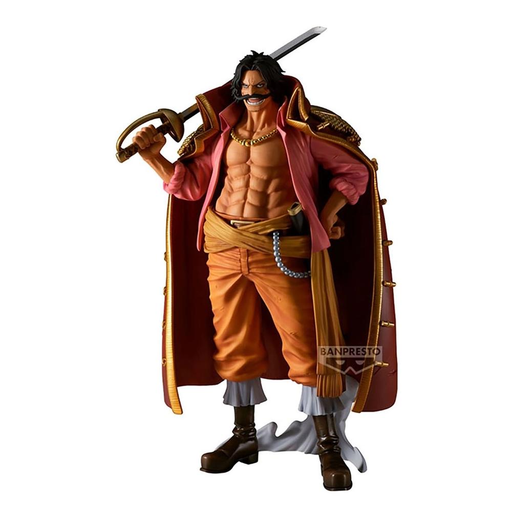 Figura banpresto one piece premium gol d.roger [the brush] 30cm