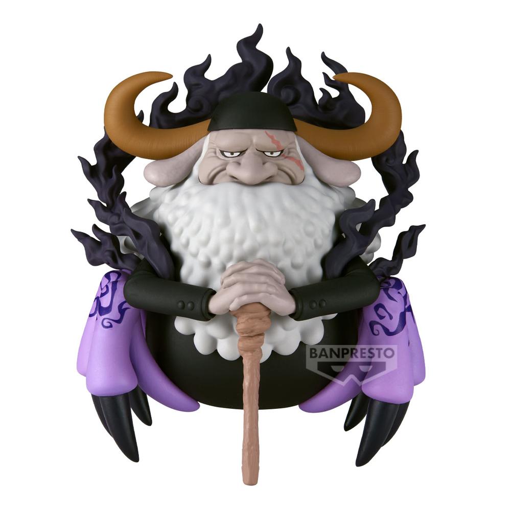 Figura banpresto one piece mega world collectable st. jaygarcia saturn