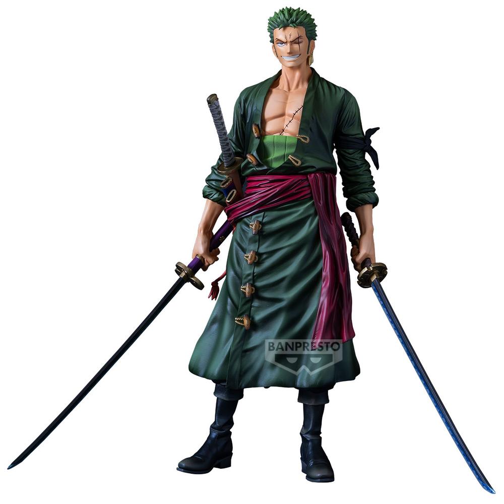 Figura banpresto one piece premium roronoa zoro [the brush]