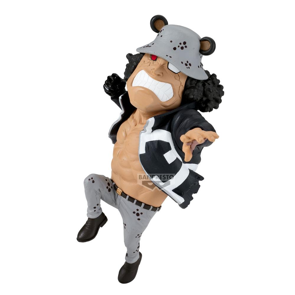 Figura banpresto one piece mega world collectable figure - bartholomew kuma -