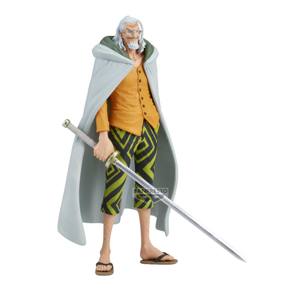 Figura banpresto one piece king of artist silvers rayleigh