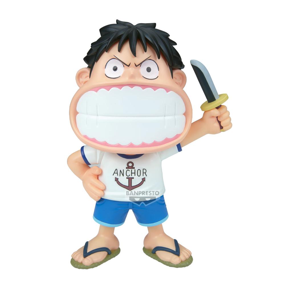 Figura banpresto one piece big sofvimates monkey d.luffy