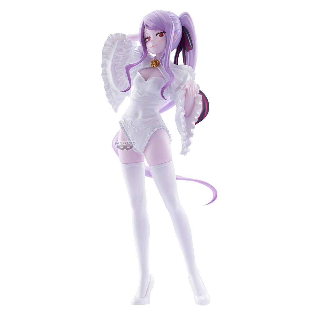 Figura banpresto overlord glitter&glamours - shalltear - wedding ver.