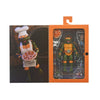Figurine Neca Teenage Mutant Ninja Turtles Cartoon Ultimate Michelangelo échelle VHS action 18 cm