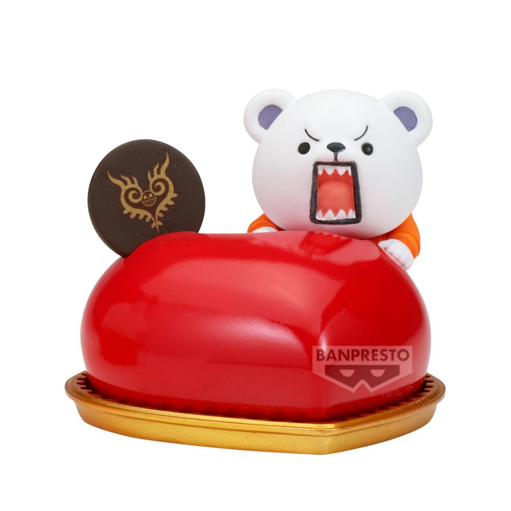 Figura banpresto one piece paldoce collection chopper - bepo & heart pirates(c:bepo)