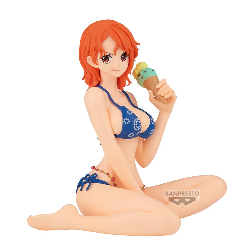 Figura banpresto one piece glitter&glamours nami summer style 11cm