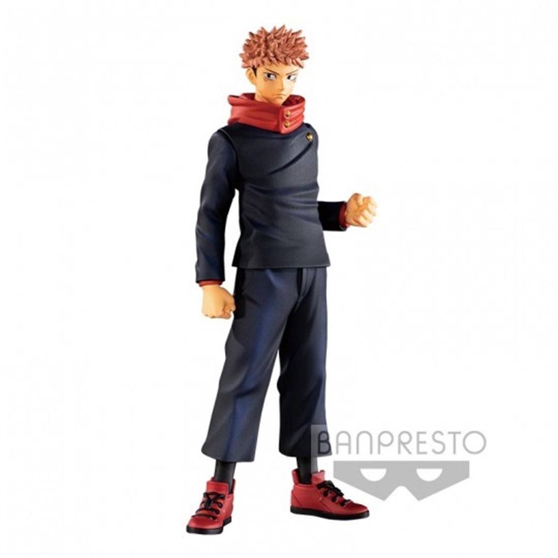 FIGURA BANPRESTO JUJUTSU KAISEN YUJI ITADORI JIKAN NO KATA