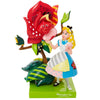 Enesco Disney Figur Alice im Wunderland Alice spricht mit der Rose