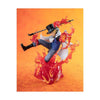 Figurine tamashii nations figuarts zero one piece sabo fire fist rook check ver. extra battle 19cm