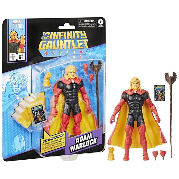 Figurine Hasbro Marvel Legends Le Gantelet de l'Infinité mini-comics Adam Warlock