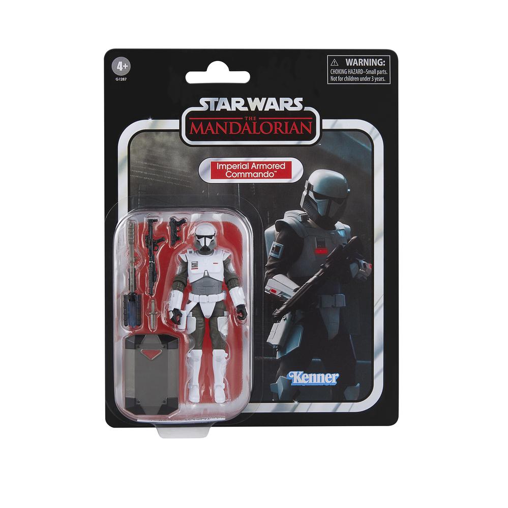 Figura hasbro star wars the mandalorian imperial armored commando