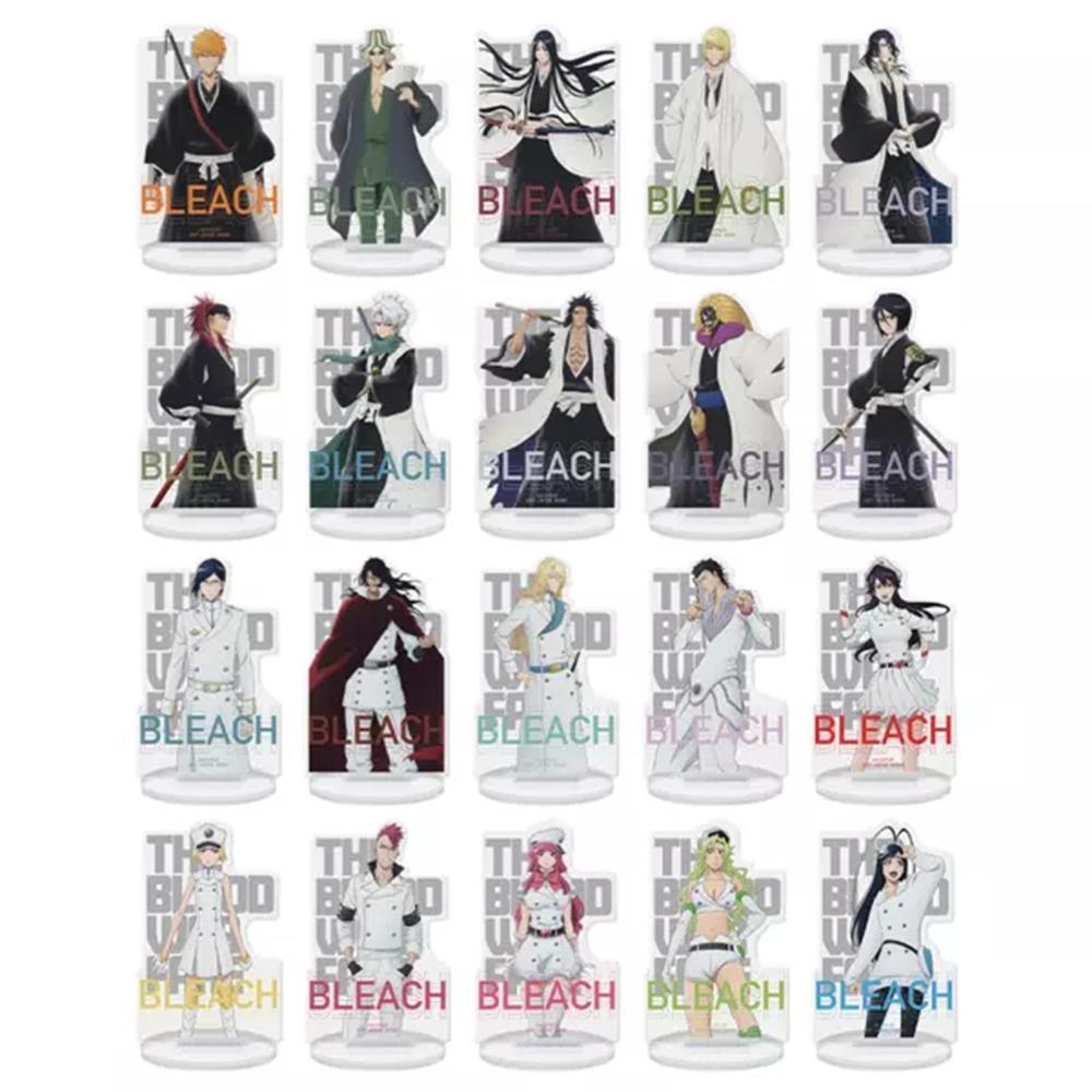 Surtido figuras acrílicas ichibansho bleach thousand year blood war 21 unidades