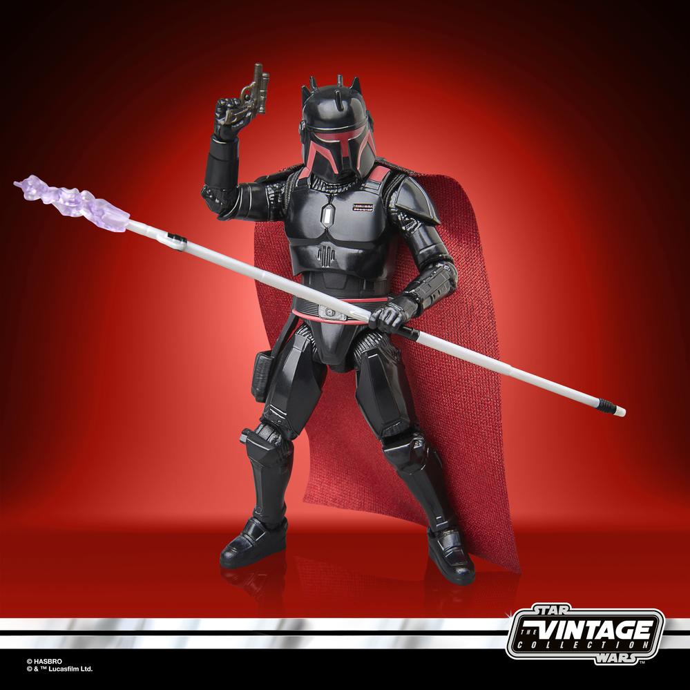 Figura hasbro star wars the vintage collection the mandalorian moff gideon dark trooper armor