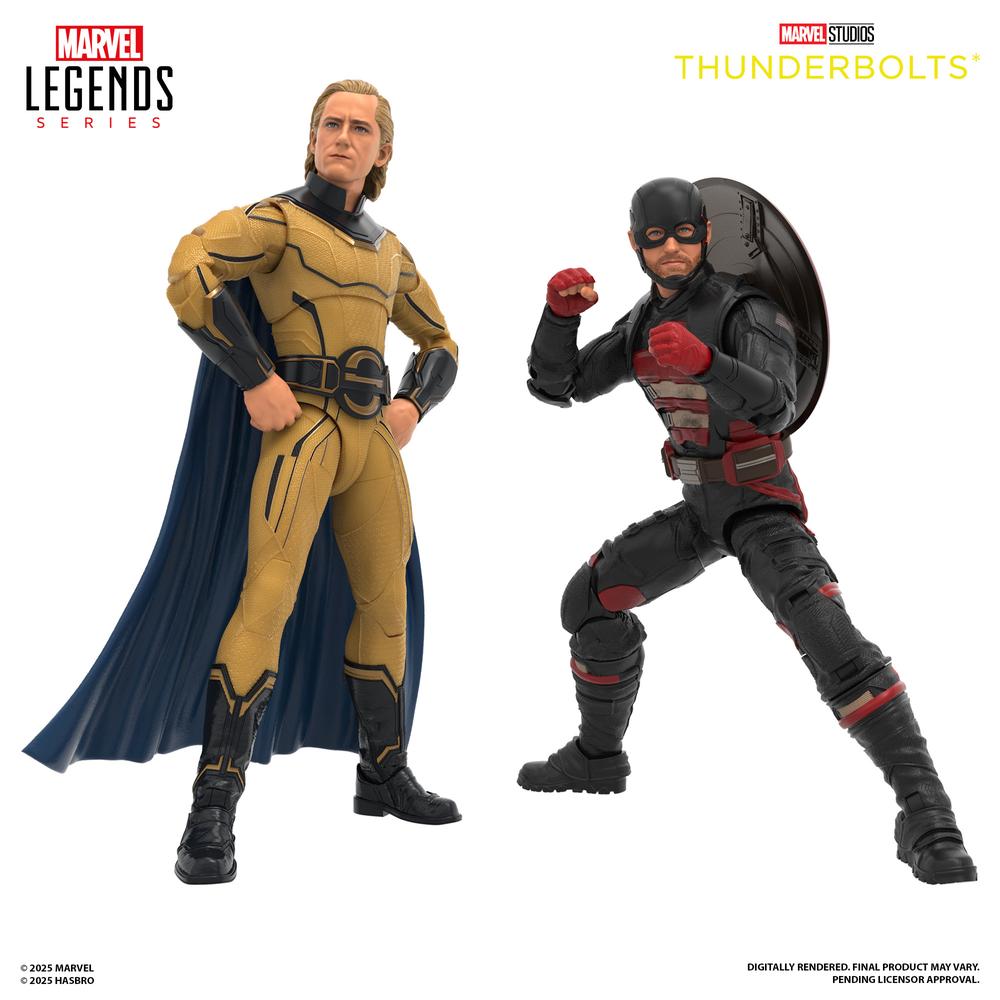 Figura hasbro marvel studios thunderbolts marvel legends series john f walker & sentry 15cm