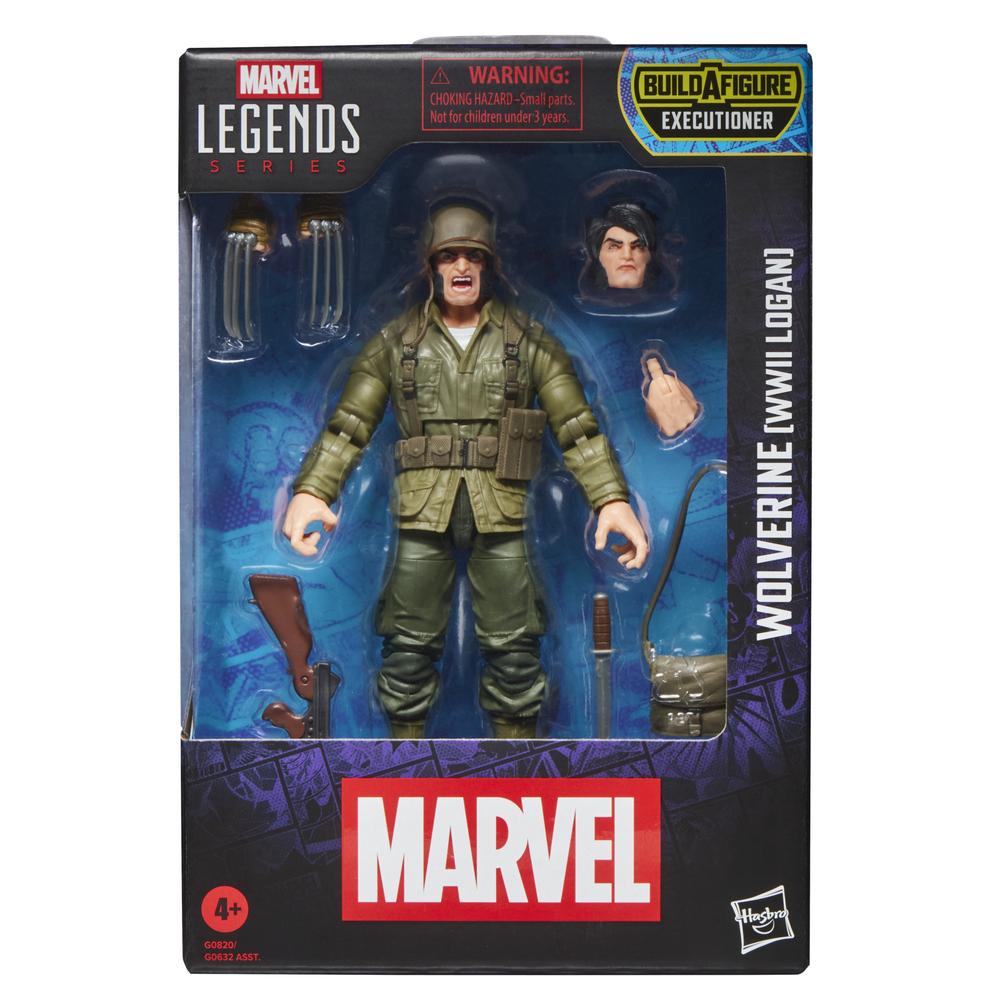 Figura hasbro marvel legends series wolverine (wwii logan)