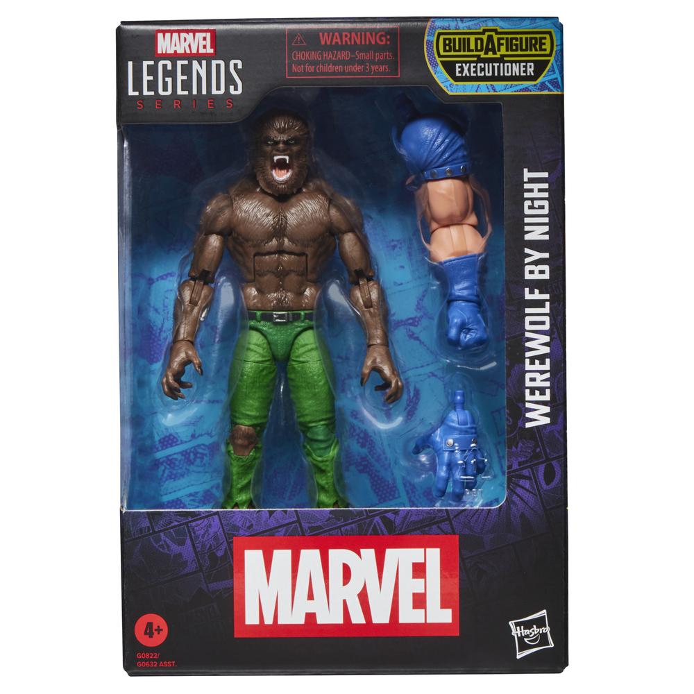 Figura hasbro marvel legends series werewolf by night