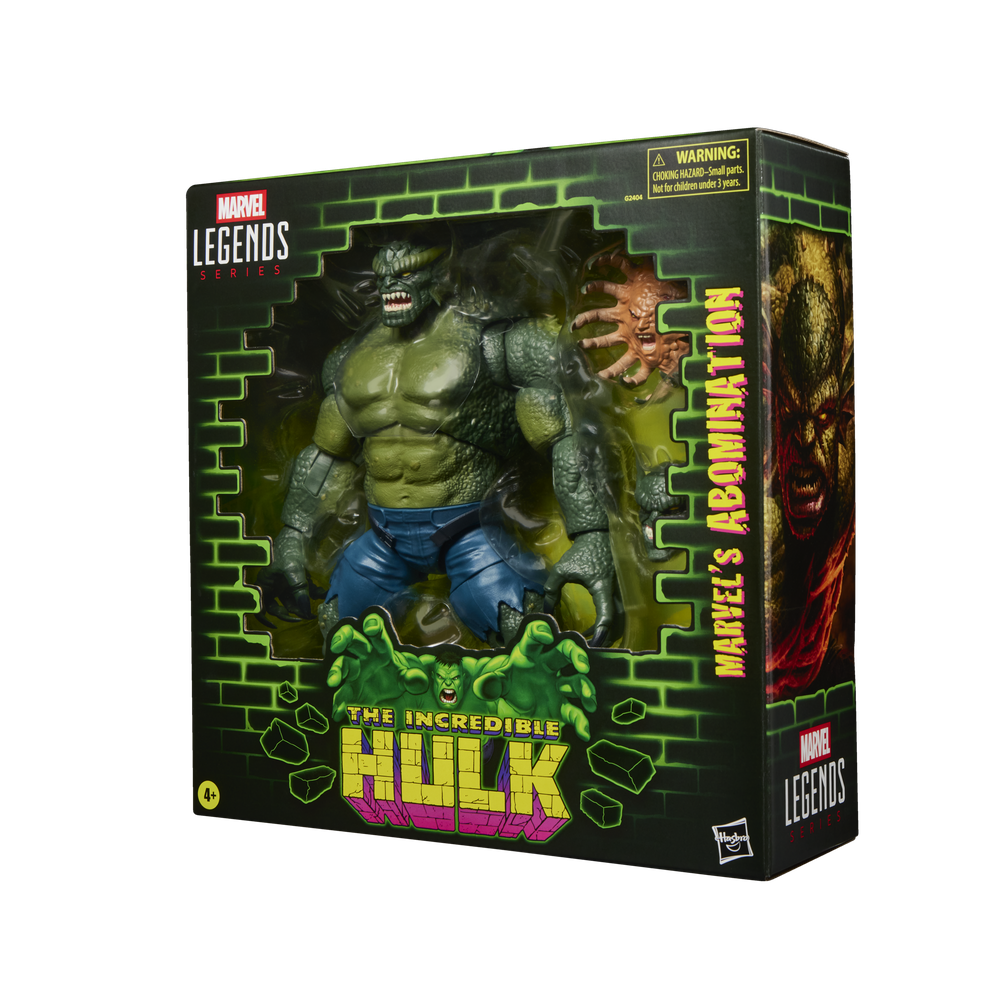 Figura hasbro marvel legends series the incredible hulk marvel's abomination