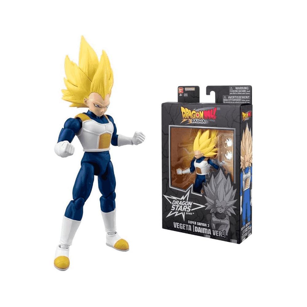 Figura bandai rojo dragon ball daima dragon stars ss3 vegeta daima (novedad)