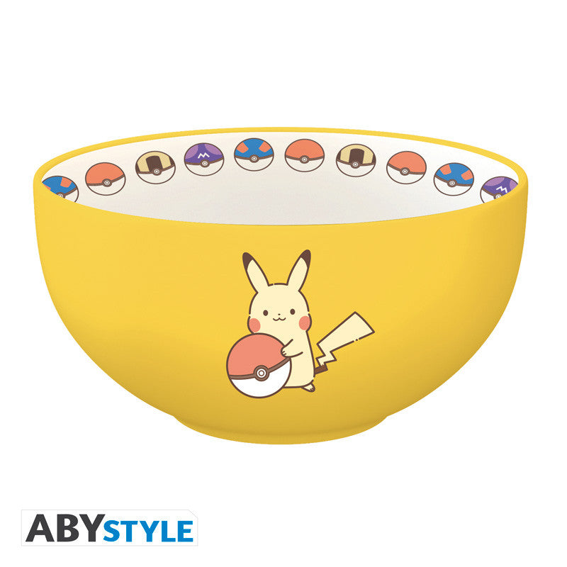 Bowl abystyle pokemon pikachu electrc type