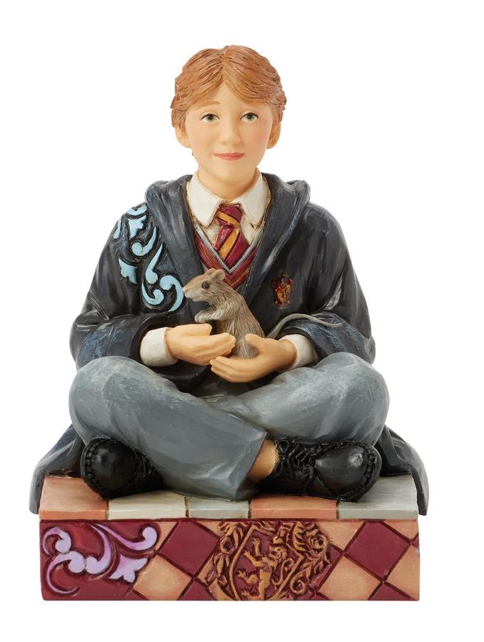 Figura Ron con Scabbers 10.5 cms