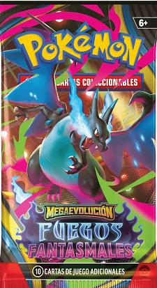 Pokemon TCG Fuegos Fantasmales Sobre Castellano
