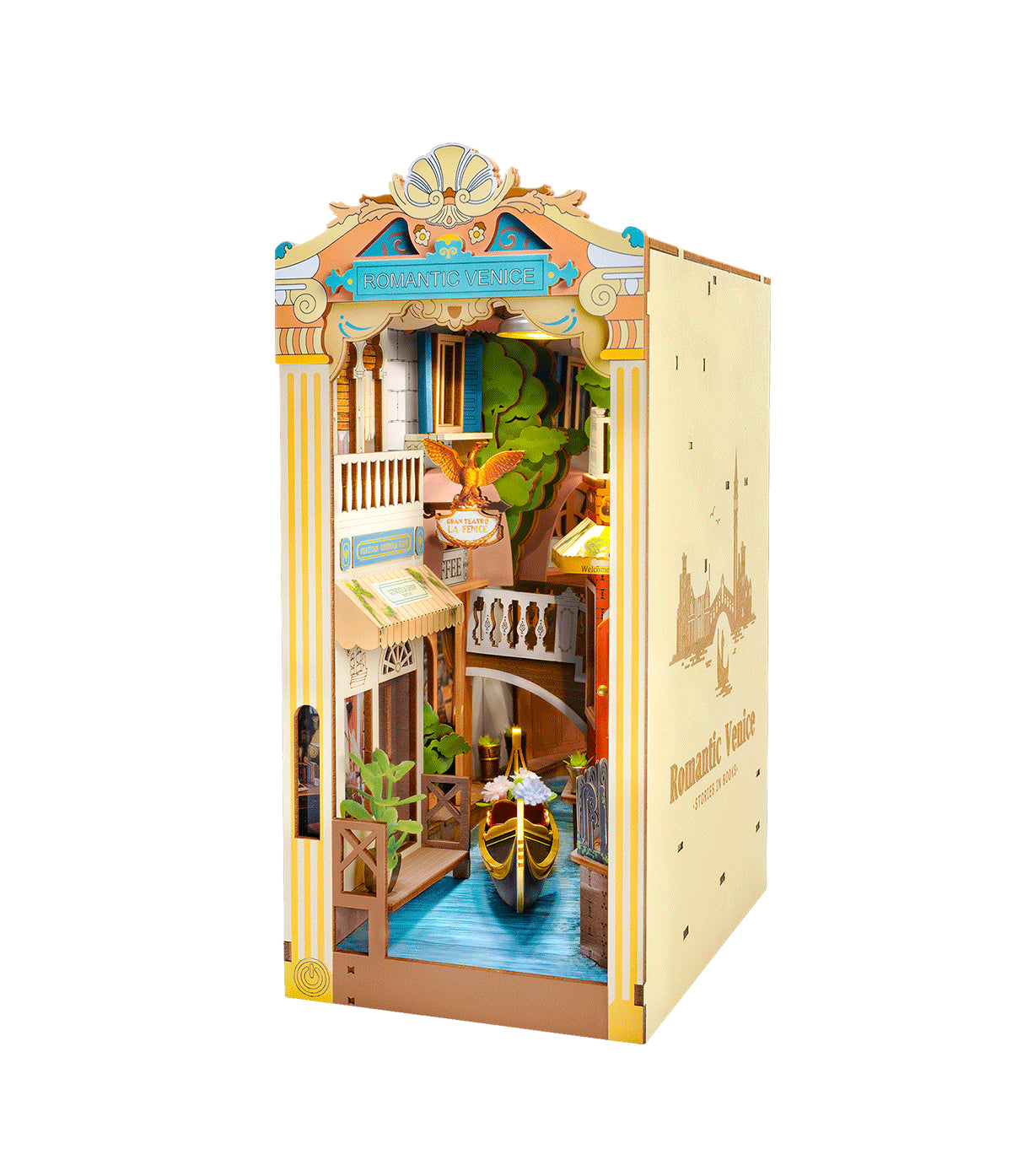 Book Nook Rolife DIY Romantic Venice
