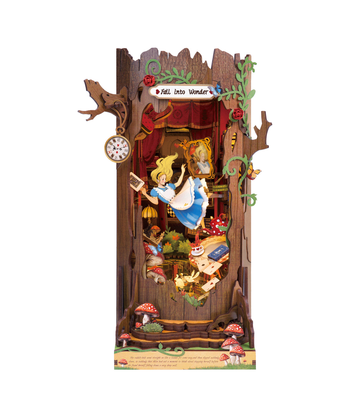 Book Nook Rolife DIY Fall Into Wonder