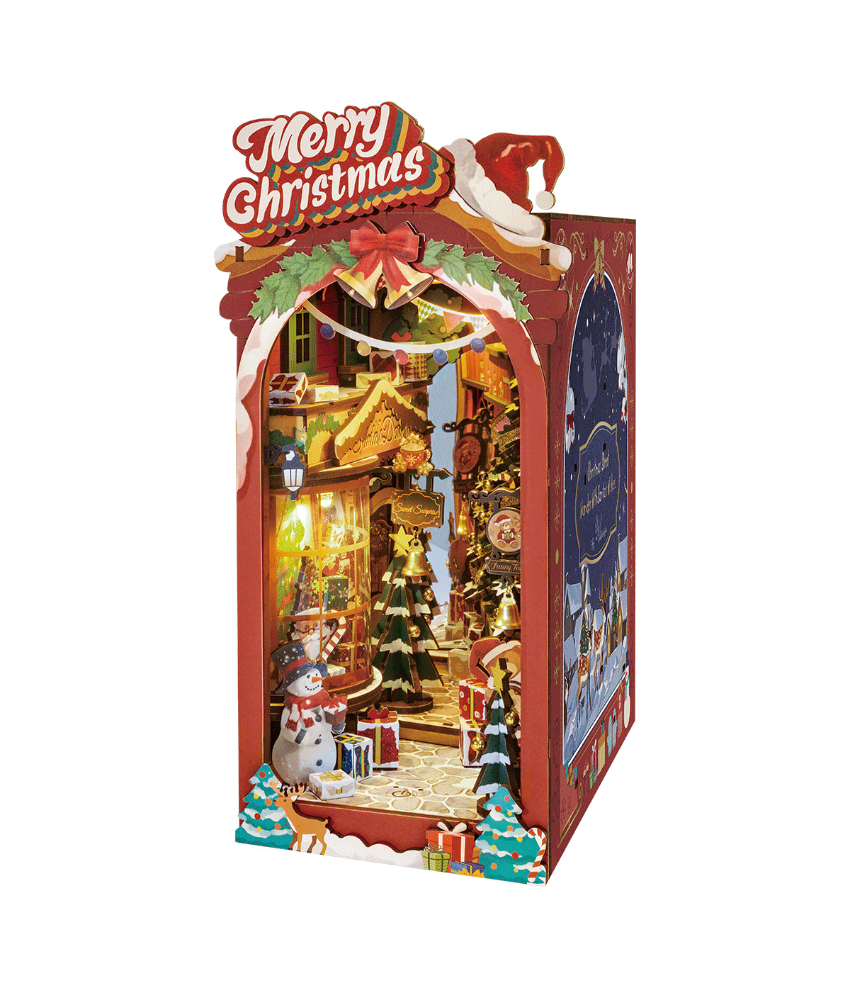 Book Nook Rolife DIY Christmas Street