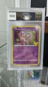 Pokémon JCC Carte Gradée 2021 Pokémon Mew Rare Célébrations - 011/025 AP 8 Anglais